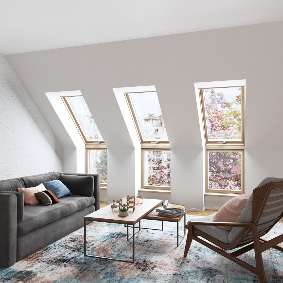 Okna dachowe kolankowe - Z myślą o maksymalnym doświetleniu wnętrza